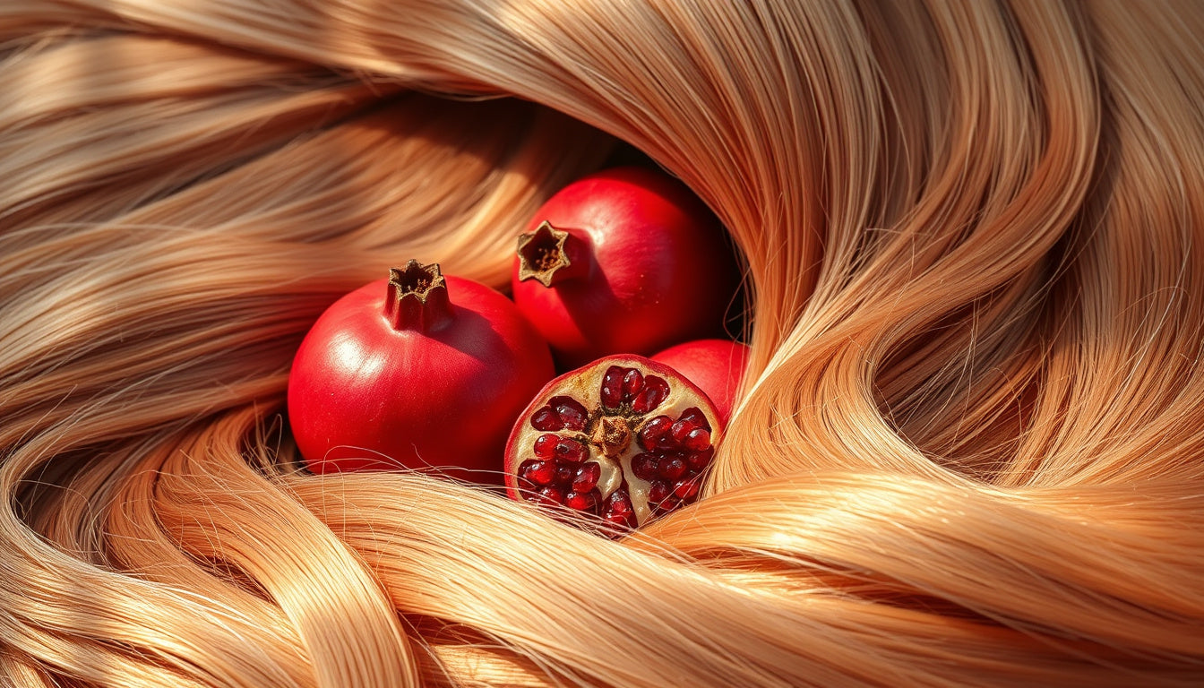 Unlock the Secret to Luscious Locks: The Amazing Hair Benefits of Pomegranates