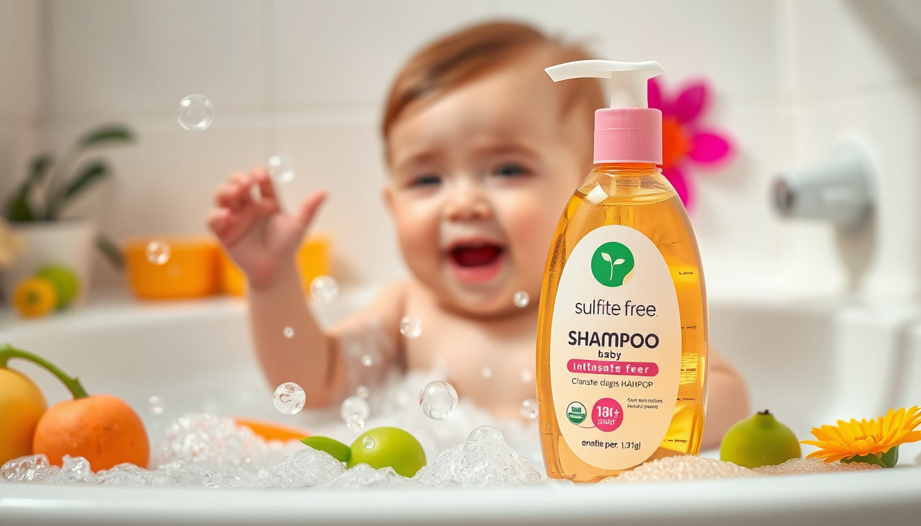 Gentle Cleansing for Tiny Tots: Exploring the Benefits of Sulfate-Free Baby Shampoo