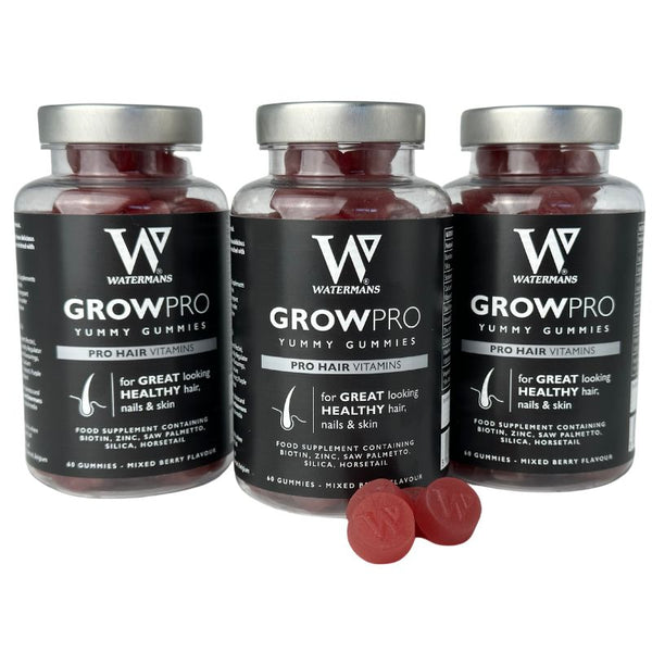 GrowPro Gummies x 3 – Beste Haarwachstumsgummis Höchster Biotingehalt