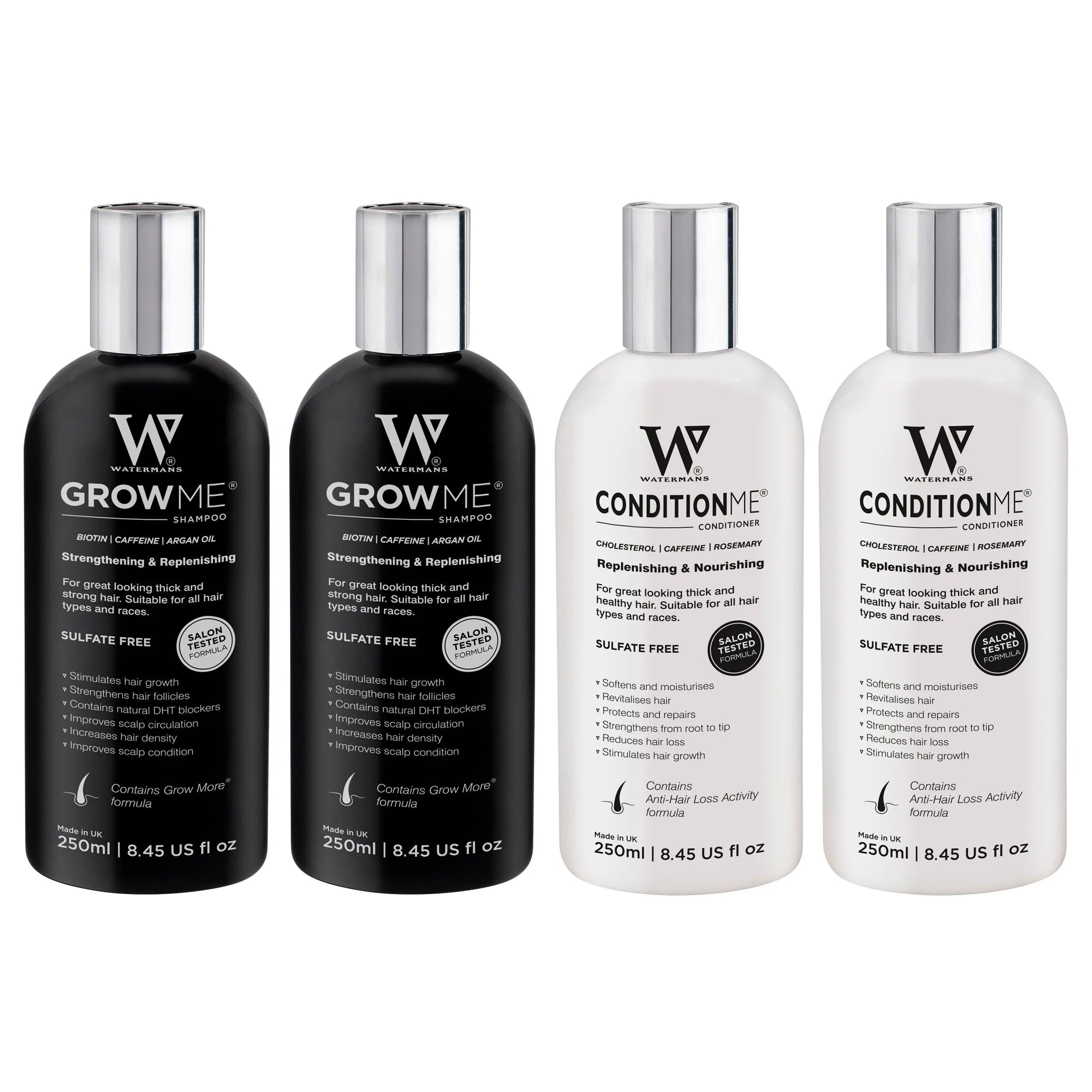 2 x  Shampoo & 2 x Conditioner - BEST BUY - Watermans