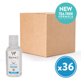 Pocket size - 36 x 50ml CleanMe Alcohol Gel Pocket Size (0.90p per unit)(UK Only) - Watermans